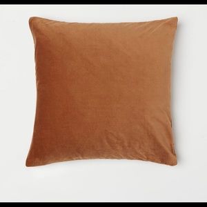 Cotton velvet throw pillow cover